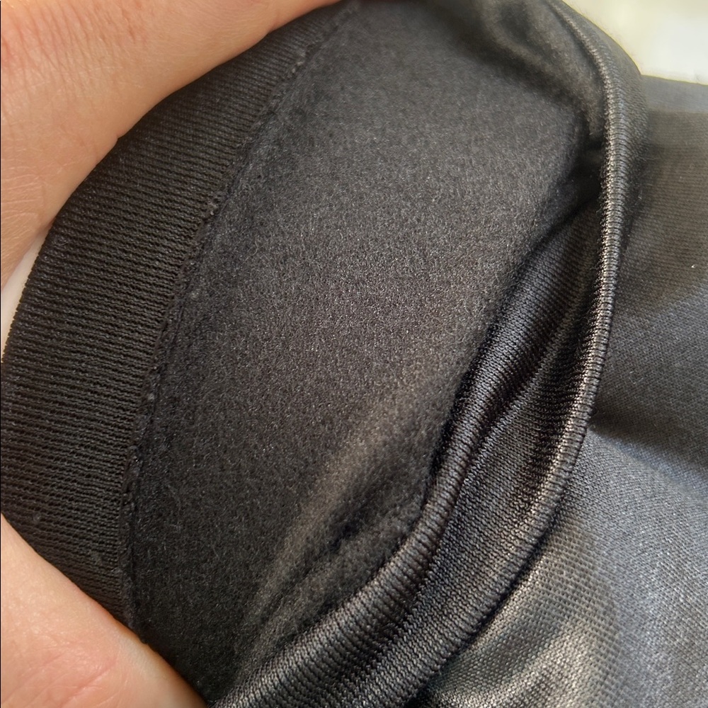 Fleece lined shiny seamless high waisted leggings - Picture 4 of 4